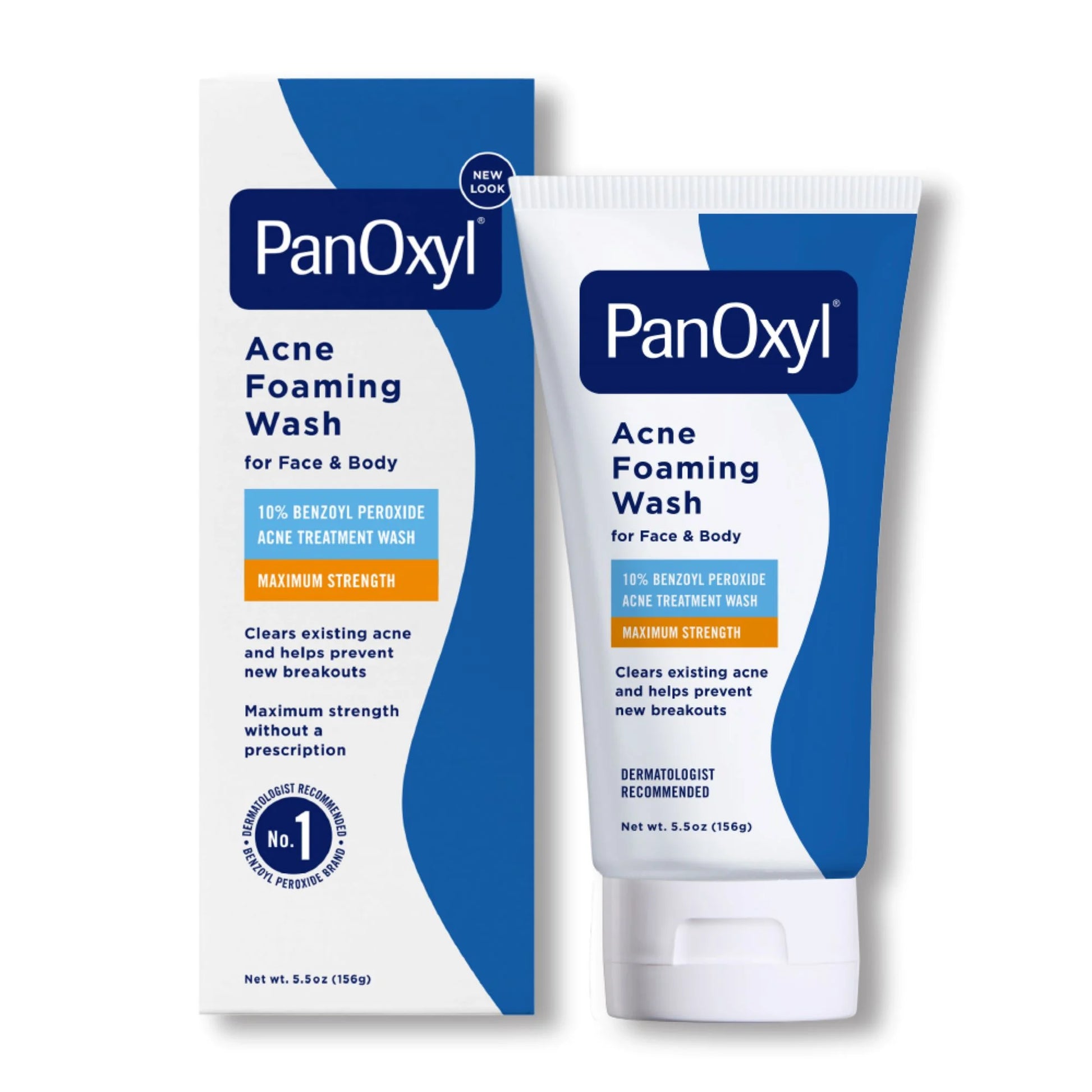 Foaming Acne Wash, 10% Benzoyl Peroxide, Maximum Strength - 5.5 Oz