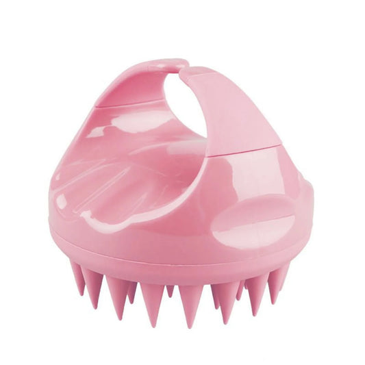 1 Pack Silicone Scalp Massaging Shampoo Brush Head Scrubber Hair Wash Tool Cleansing Dandruff Brush
