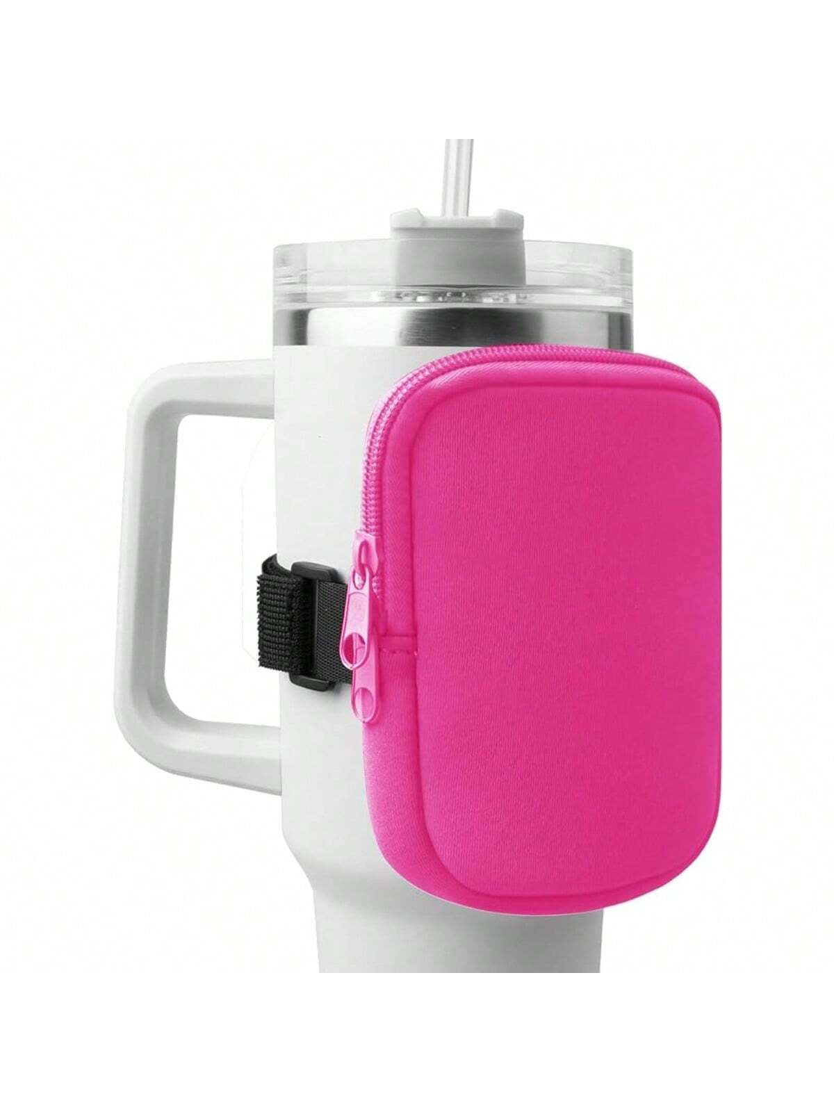 1Pc Water Bottle Pouch for Accessories, Running Water Bottle Handheld Caddy Compatible with Kinds of Tumbler, Gym Water Bottle