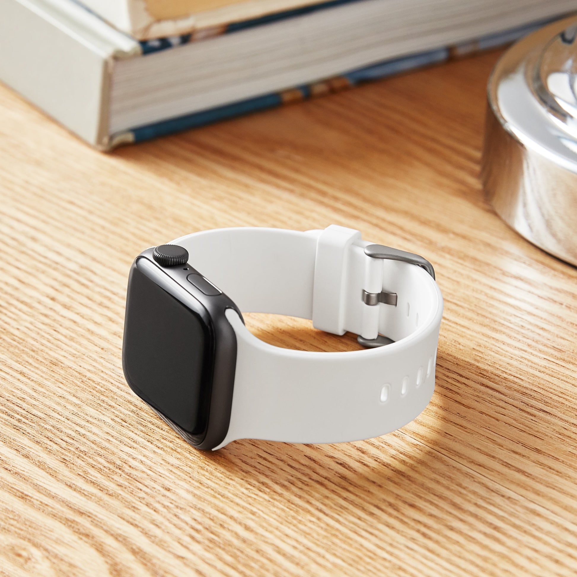 . Silicone Band for 38/40/41Mm Apple Watch®, White