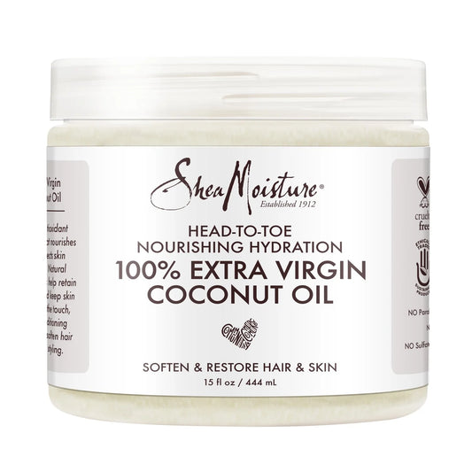 (2 Pack)  100% Extra Virgin Coconut Oil Nourishing Hydration, 14.5 Oz