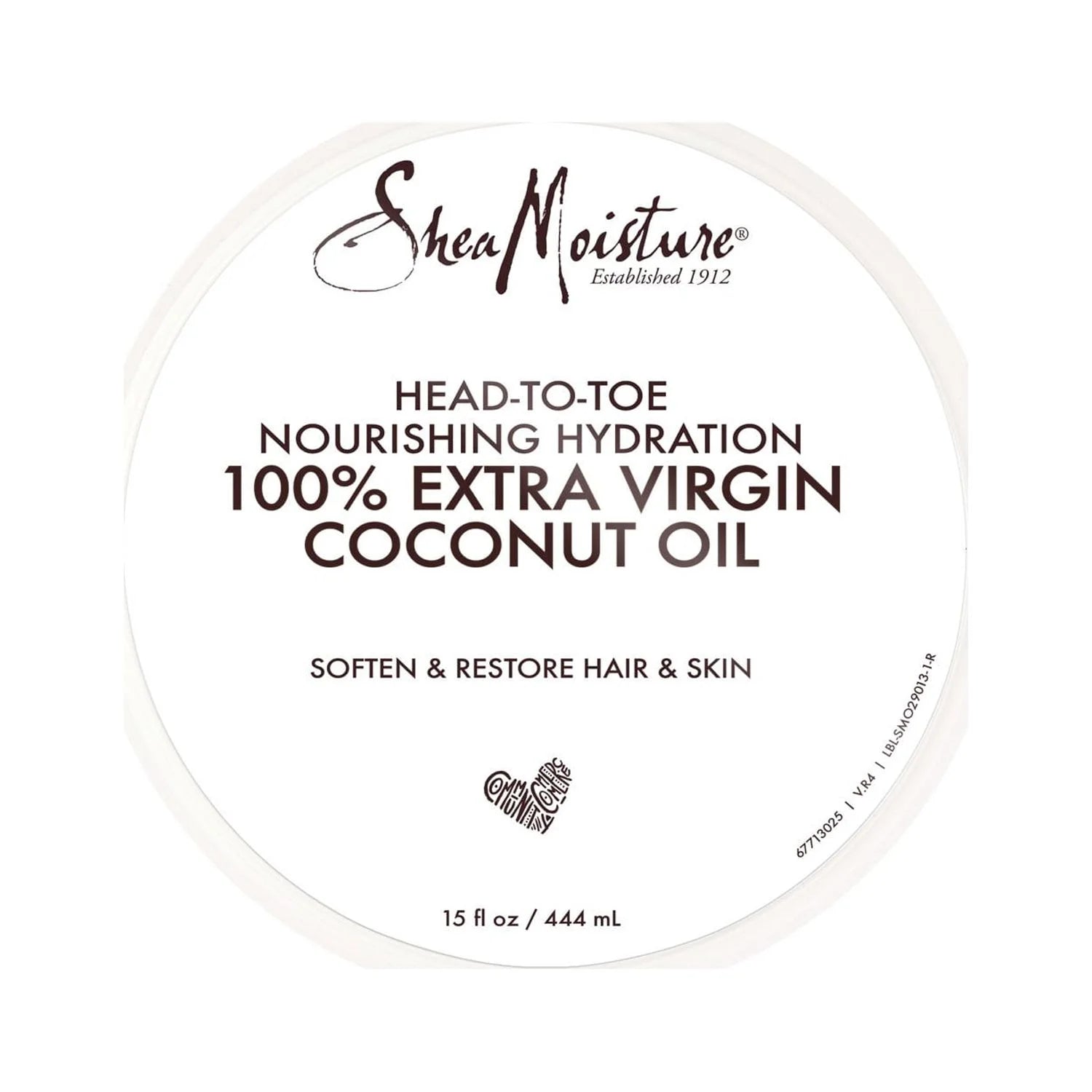 (2 Pack)  100% Extra Virgin Coconut Oil Nourishing Hydration, 14.5 Oz